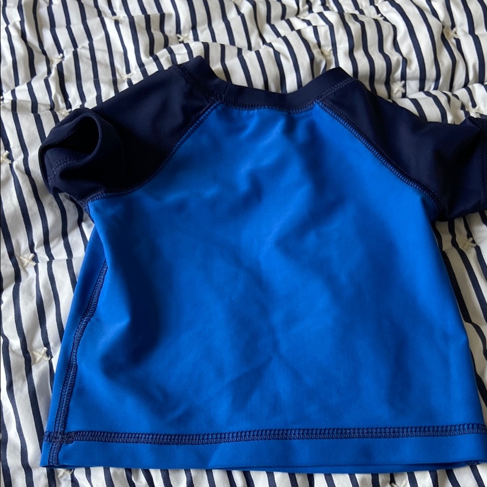 3/$15 Old Navy Blue Rashguard Swim top - Picture 5 of 5